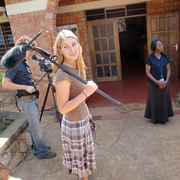 Michelle gets ready for a shoot